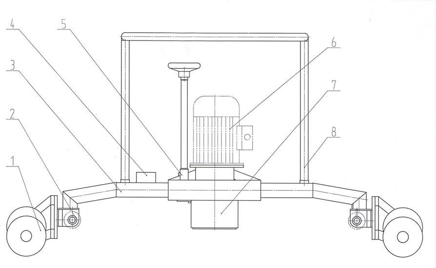Application method of fmg-2.2 electric rail grinder